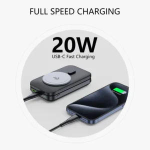 Zyler 10000mAh MagSafe Power Bank 3-in-1 Charging Station