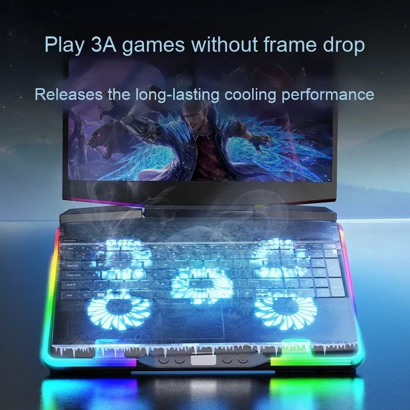 Zyler Gaming RGB Laptop Cooling Fan pad - Image 8